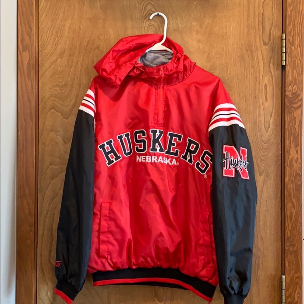 Husker Men’s quarter zip jacket